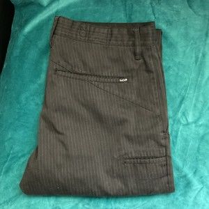 Volcom Men's Frickin Slim Chino Pant Black Size 36/33